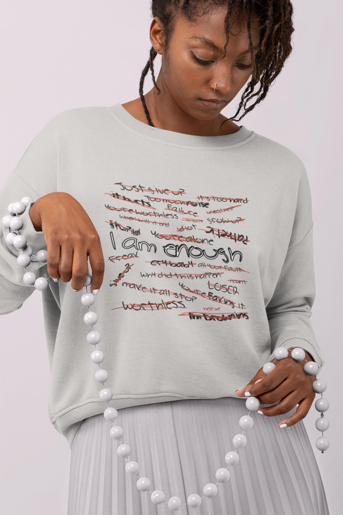mental health apparel, mental health crew, i am enough