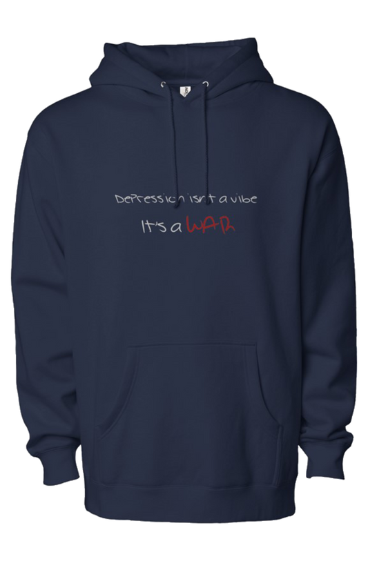 Depression Isn't A Vibe Hoodie