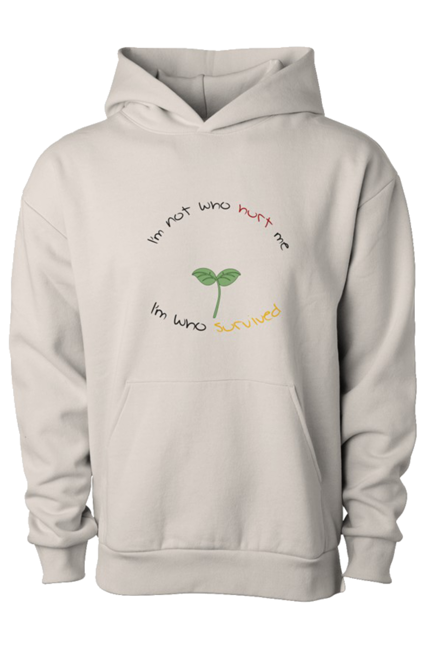I'm Not Who Hurt Me Hoodie